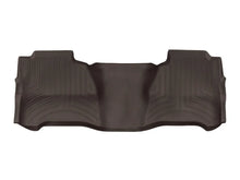 Load image into Gallery viewer, WeatherTech 14-15 Chevy Silverado Rear FloorLiner - Cocoa - Back View