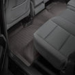 Load image into Gallery viewer, WeatherTech 14-15 Chevy Silverado Rear FloorLiner - Cocoa - Installation View