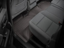 Load image into Gallery viewer, WeatherTech 14-15 Chevy Silverado Rear FloorLiner - Cocoa - Installation View