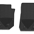 Load image into Gallery viewer, WeatherTech 14-15 Jeep Wrangler Front Rubber Floor Mats - Black - Side View
