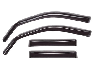 WeatherTech 14-15 Mitsubishi Outlander Front & Rear Side Window Deflectors - Dark Smoke - Main Product View