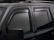Load image into Gallery viewer, WeatherTech 14-15 Mitsubishi Outlander Front &amp; Rear Side Window Deflectors - Dark Smoke - Back View