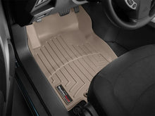 Load image into Gallery viewer, WeatherTech 14-15 Nissan Rogue Front FloorLiner - Tan - Installation View