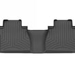 Load image into Gallery viewer, WeatherTech 14-21 Toyota Tundra DC w/Carpeted Floors Rear FloorLiner HP - Black - Main Product View