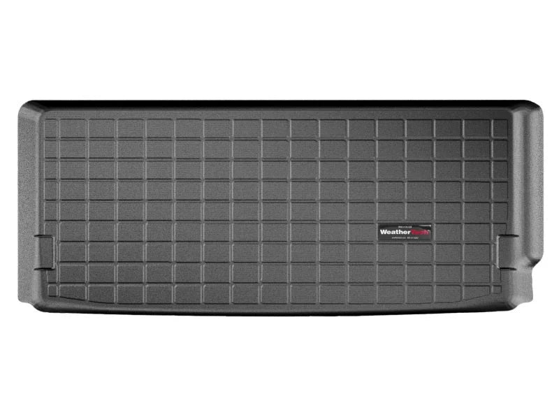 WeatherTech 14+ Acura MDX Cargo Liners - Black - Back View