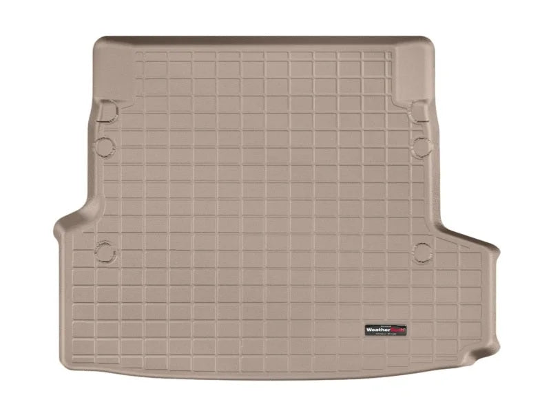 WeatherTech 14+ BMW 3-Series Cargo Liners - Black - Installation View