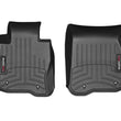 Load image into Gallery viewer, WeatherTech 14+ BMW 4-Series Front FloorLiner - Black - Back View
