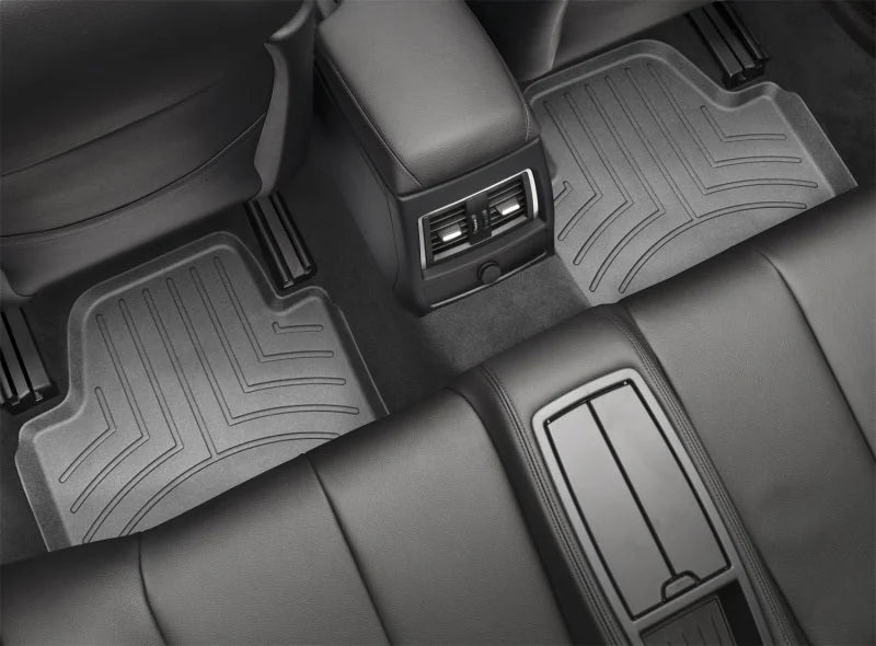 WeatherTech 14+ BMW 4-Series Rear FloorLiner - Black - Additional View 6