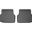 Load image into Gallery viewer, WeatherTech 14+ BMW 5-Series (F10/F11) Rear FloorLiner - Black - Back View
