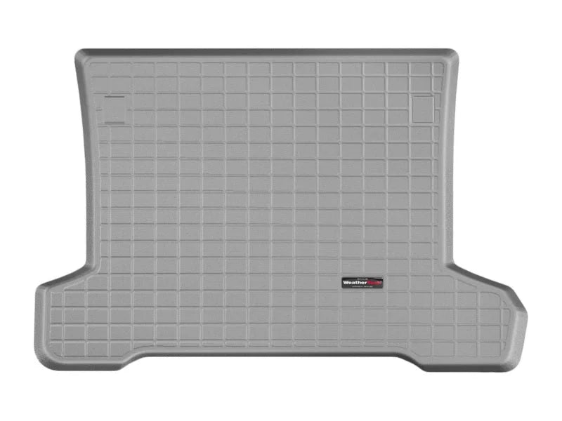WeatherTech 14+ Chevrolet Corvette Cargo Liners - Grey - Installation View
