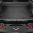 Load image into Gallery viewer, WeatherTech 14 Chevrolet Corvette Stingray Cargo Liners - Black - Detail View