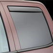 Load image into Gallery viewer, WeatherTech 14+ Chevrolet Silverado 1500 Rear Side Window Deflectors - Dark Smoke - Back View