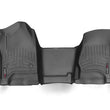 Load image into Gallery viewer, WeatherTech 14+ Chevrolet Silverado Front FloorLiner - Black - Main Product View
