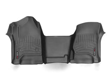 Load image into Gallery viewer, WeatherTech 14+ Chevrolet Silverado Front FloorLiner - Black - Main Product View