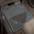 Load image into Gallery viewer, WeatherTech 14+ Chevrolet Silverado Front Rubber Mats - Black - Installation View