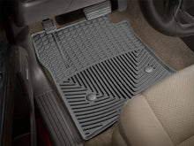 Load image into Gallery viewer, WeatherTech 14+ Chevrolet Silverado Front Rubber Mats - Black - Installation View