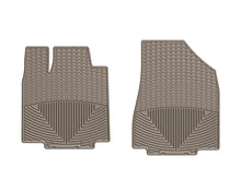 Load image into Gallery viewer, WeatherTech 14+ Chevrolet Silverado Front Rubber Mats - Tan - Side View