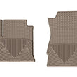 Load image into Gallery viewer, WeatherTech 14+ Chevrolet Silverado Front Rubber Mats - Tan - Back View
