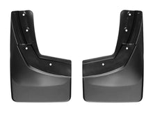 Load image into Gallery viewer, WeatherTech 14+ Chevrolet Silverado No Drill Mudflaps - Black - Main Product View
