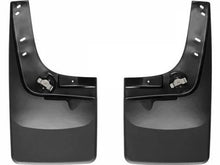 Load image into Gallery viewer, WeatherTech 14+ Chevrolet Silverado No Drill Mudflaps - Black - Side View