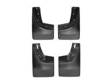 Load image into Gallery viewer, WeatherTech 14+ Chevrolet Silverado No Drill Mudflaps - Black - Side View