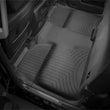 Load image into Gallery viewer, WeatherTech 14+ Chevrolet Silverado Rear FloorLiner - Black - Main Product View