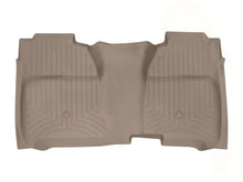Load image into Gallery viewer, WeatherTech 14+ Chevrolet Silverado Rear FloorLiner - Tan - Back View