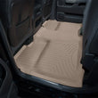 Load image into Gallery viewer, WeatherTech 14+ Chevrolet Silverado Rear FloorLiner - Tan - Installation View