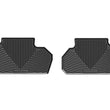 Load image into Gallery viewer, WeatherTech 14+ Chevrolet Silverado Rear Rubber Mats - Black - Main Product View