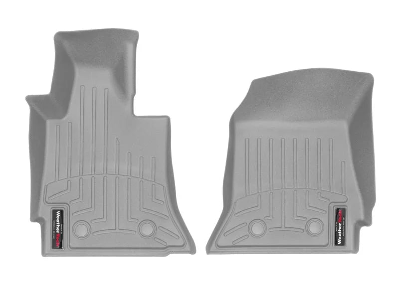 WeatherTech 14+ Chevy Corvette Front FloorLiner - Grey - Main Product View