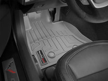 Load image into Gallery viewer, WeatherTech 14+ Chevy Corvette Front FloorLiner - Grey - Installation View
