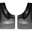 Load image into Gallery viewer, WeatherTech 14+ Dodge Ram 2500 / 3500 No Drill Mudflaps - Black - Side View