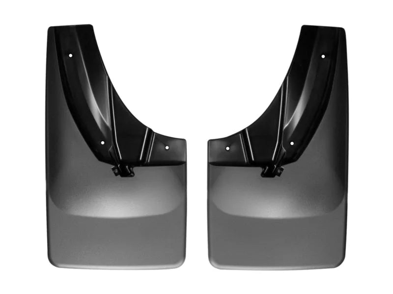 WeatherTech 14+ Dodge Ram 2500 / 3500 No Drill Mudflaps - Black - Side View
