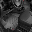 Load image into Gallery viewer, WeatherTech 14+ Dodge Ram ProMaster Front FloorLiner - Black - Installation View