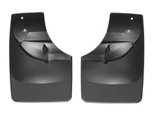 Load image into Gallery viewer, WeatherTech 14+ Ford Transit No Drill Rear Mudflaps (Will Not Fit Dually) - Back View