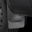 Load image into Gallery viewer, WeatherTech 14+ Ford Transit No Drill Rear Mudflaps (Will Not Fit Dually) - Installation View