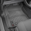 Load image into Gallery viewer, WeatherTech 14+ GMC Sierra/Denali 1500 / Chevy Silverado 1500 Front FloorLiners - Black - Back View
