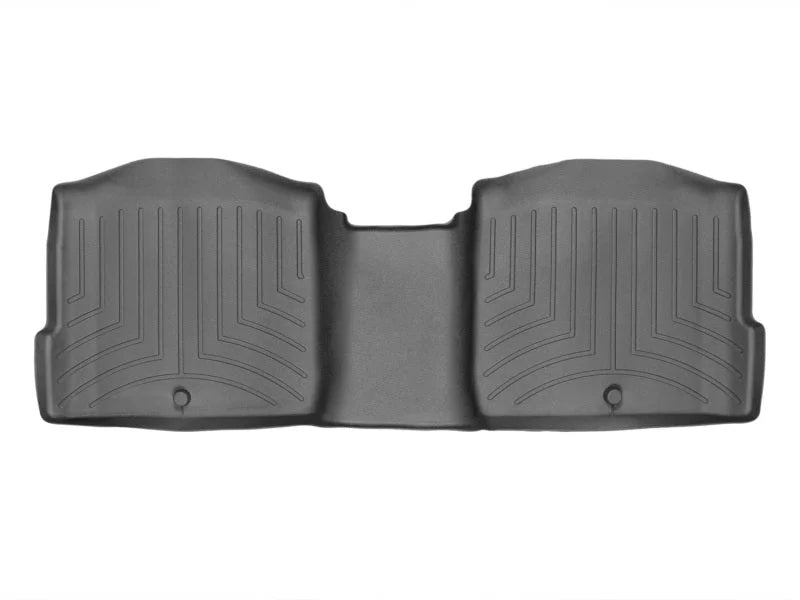WeatherTech 14+ Hyundai Cadenza Rear FloorLiner - Black - Back View