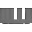 Load image into Gallery viewer, WeatherTech 14+ Infiniti QX60 / 13+ Nissan Pathfinder Rear FloorLiner - Black - Back View