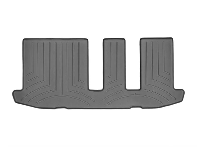 WeatherTech 14+ Infiniti QX60 / 13+ Nissan Pathfinder Rear FloorLiner - Black - Back View