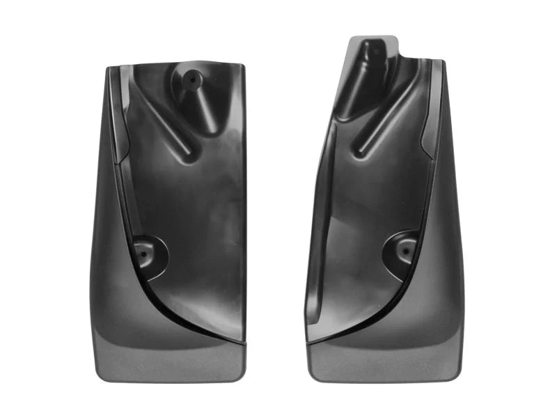WeatherTech 14+ Jeep Cherokee No Drill Mudflaps - Black (Will Not Fit Trailhawk/ Overland Trim) - Main Product View