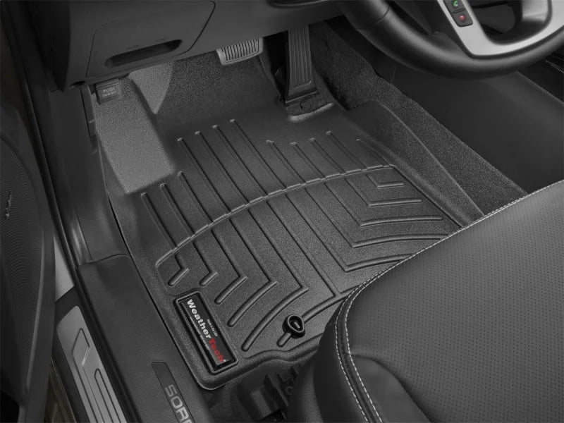 WeatherTech 14+ Kia Sorento Front FloorLiner - Black - Additional View 13