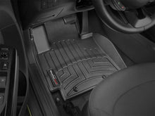 Load image into Gallery viewer, WeatherTech 14+ Kia Soul Front FloorLiner - Black - Installation View