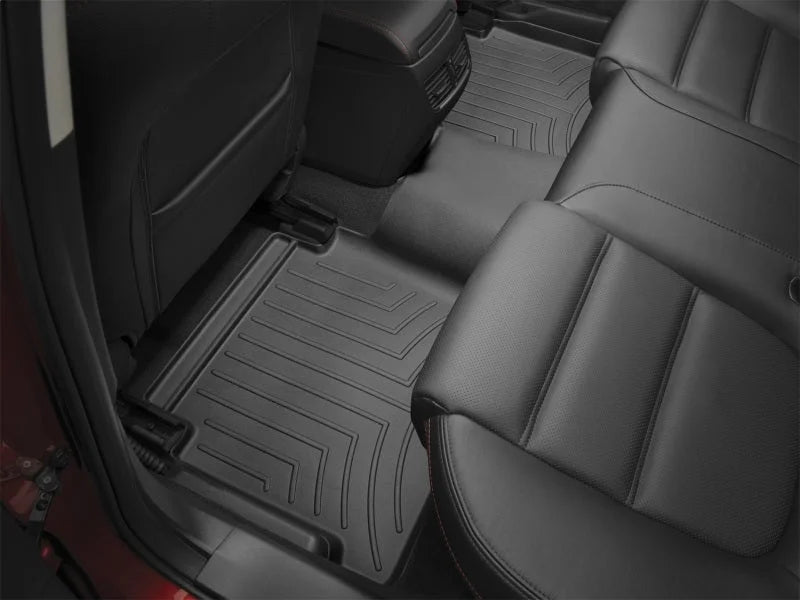 WeatherTech 14+ Mazda Mazda6 Rear FloorLiner - Black - Installation View