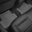 Load image into Gallery viewer, WeatherTech 14+ Mercedes-Benz CLA-Class Rear FloorLiner - Black - Installation View