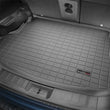 Load image into Gallery viewer, WeatherTech 14+ Nissan Rogue (Fits 5 Passenger Models) Cargo Liners - Black - Installation View