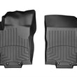 Load image into Gallery viewer, WeatherTech 14+ Nissan Rogue Front FloorLiners - Black - Side View