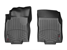 Load image into Gallery viewer, WeatherTech 14+ Nissan Rogue Front FloorLiners - Black - Side View