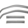 Load image into Gallery viewer, WeatherTech 14+ Nissan Rogue Front and Rear Side Window Deflectors - Light Smoke - Main Product View
