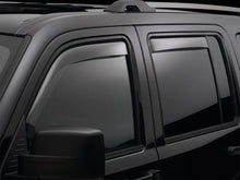 Load image into Gallery viewer, WeatherTech 14+ Nissan Rogue Front and Rear Side Window Deflectors - Light Smoke - Installation View